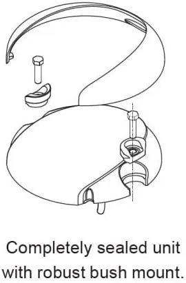 Hella Marine EuroLED 130 Touch - White/Red - Black Shroud