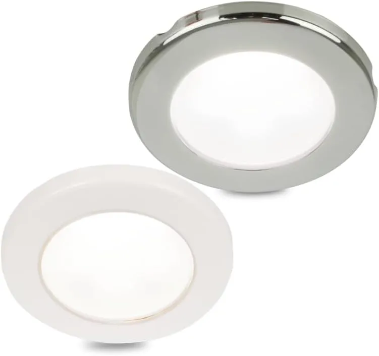 Hella Marine EuroLED 75 3" Round Screw Mount Down Light - White LED - 12V