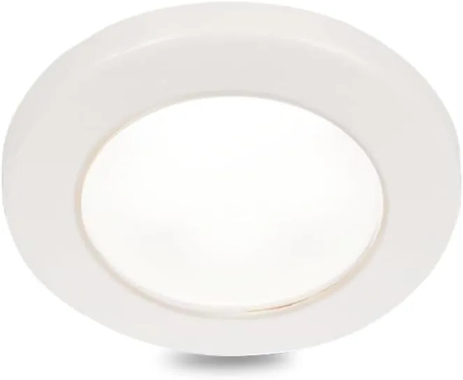 Hella Marine EuroLED 75 3" Round Screw Mount Down Light - White LED - 12V