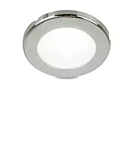 Hella Marine EuroLED 75 3" Round Screw Mount Down Light - White LED - Stainless Steel Rim - 12V