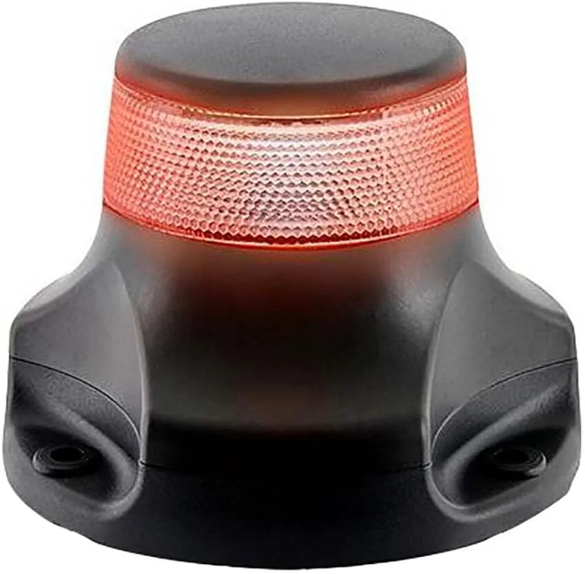 Hella Marine NaviLED 360, 2nm, All Round Light Red Surface Mount - Black Housing