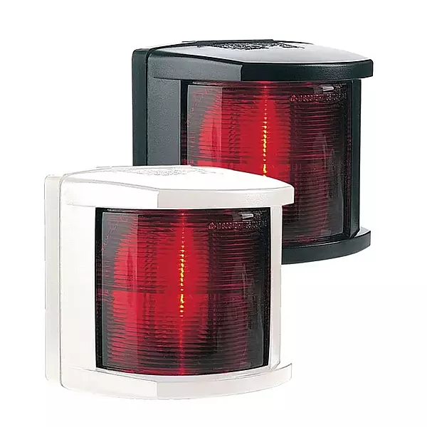 Hella Marine Port Navigation Light - Incandescent - 2nm - Black Housing - 12V