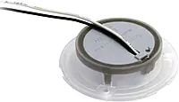 Hella Marine Slim Line LED 'Enhanced Brightness' Round Courtesy Lamp - White LED - Stainless Steel Bezel - 12V