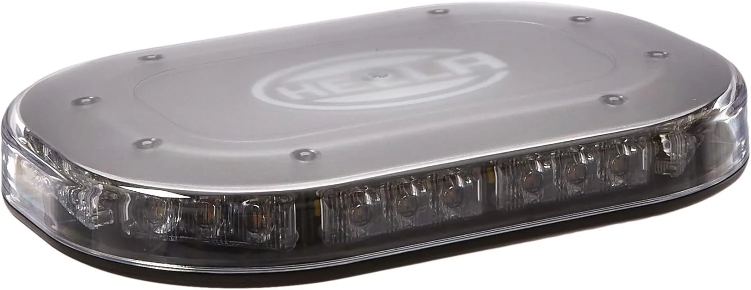 HELLA H27996001 Micro Light Bar 100 LED, Amber, Fixed, 12/24V