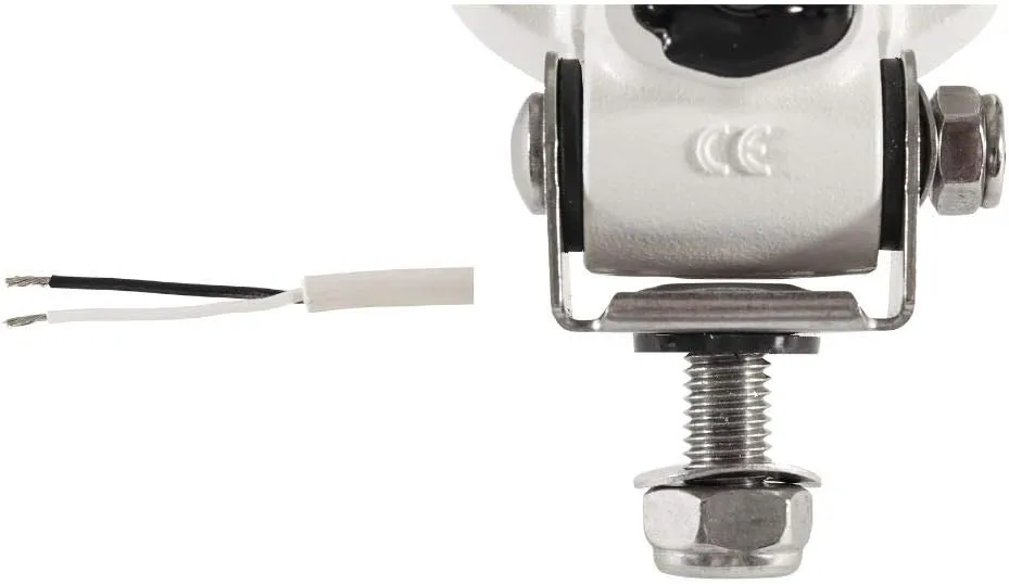 Hella Marine Module 70 Gen 3 LED Floodlight - White Housing - Long Range - 800 Lumens