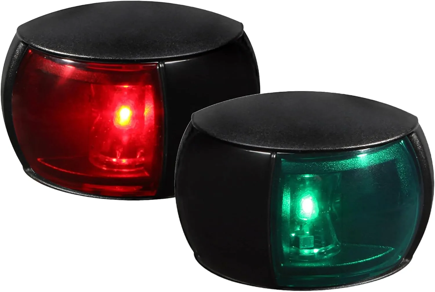 Hella 980620811 '0620 Series' NaviLED Multivolt 8-28V DC 2 NM Deck Mount Port and Starboard Navigation Light Kit