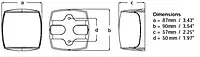 Hella Marine NaviLED PRO Masthead Navigation Lamp - 3nm - Black Housing