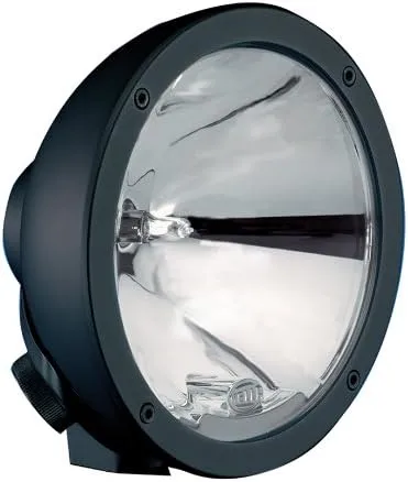 HELLA 009094181 Rallye 4000 Series 12V/55W Compact Black Halogen Driving Lamp (includes cover)