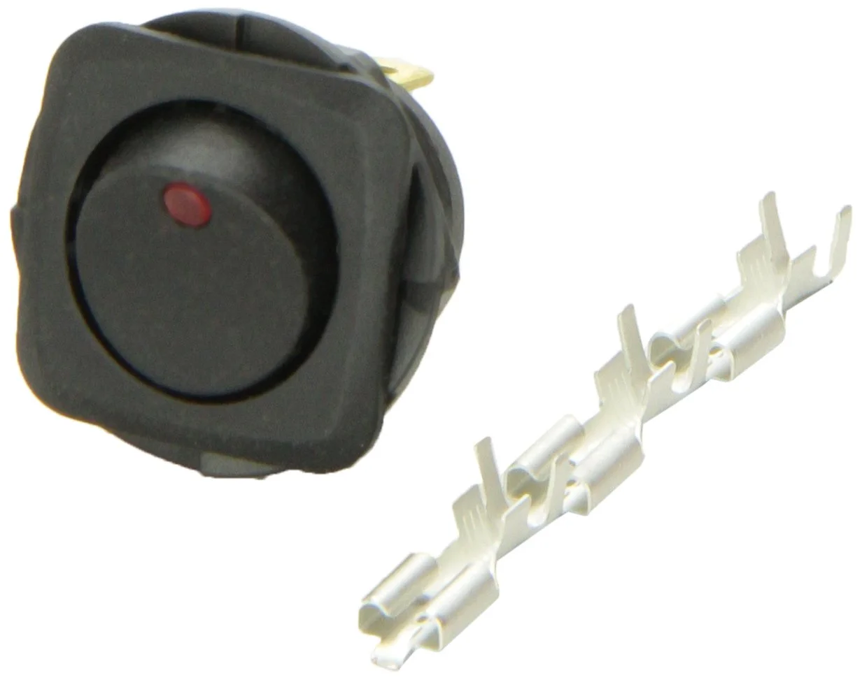Hella Switch Rocker SPST LED Red
