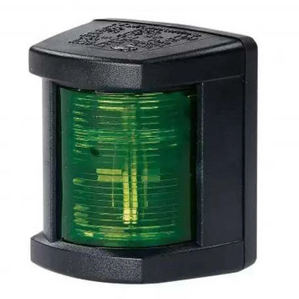 Hella Marine Starboard Navigation Lamp- Incandescent - 1nm - Black Housing - 12V