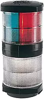 Hella Marine Tri-Color Navigation Light/Anchor Navigation Lamp- Incandescent - 2nm - Black Housing - 12V