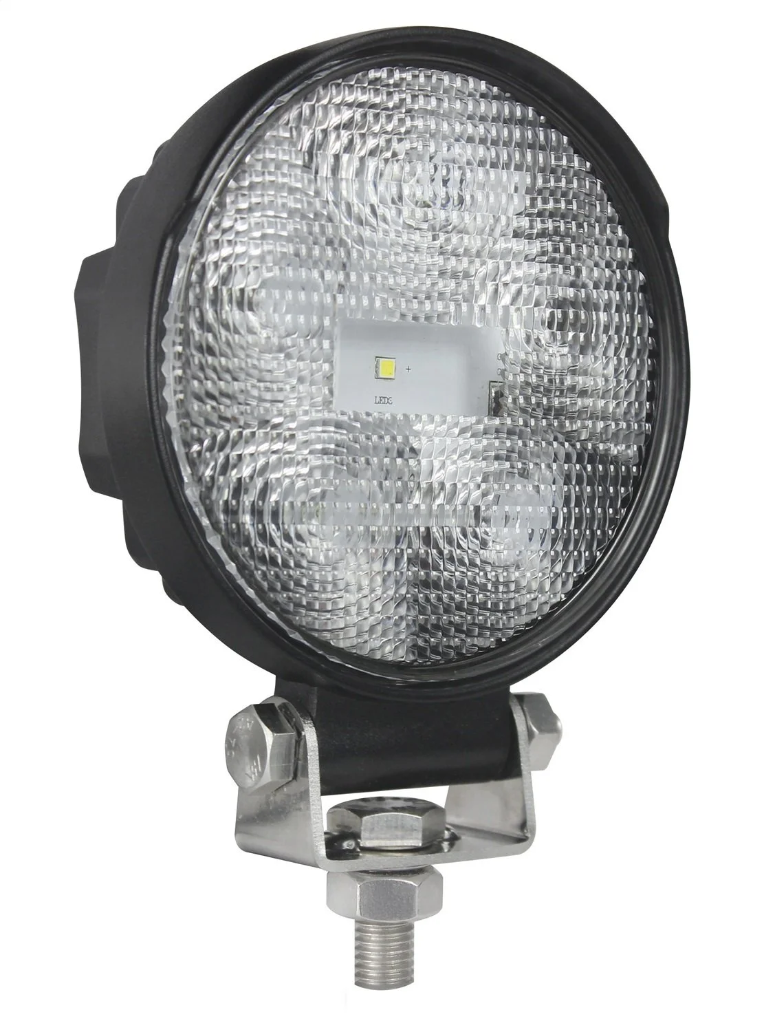 HELLA 357108001 ValueFit 5 Round LED Close Range Worklight, Black
