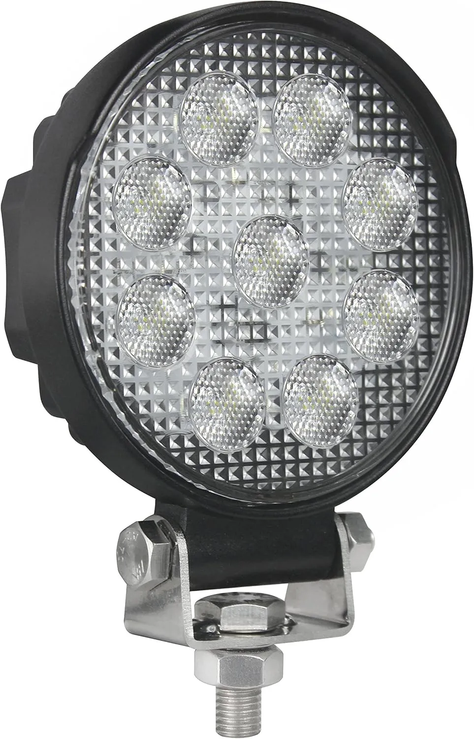HELLA 357101002 ValueFit 5 Round 1.0 LED Close Range Worklight, Black
