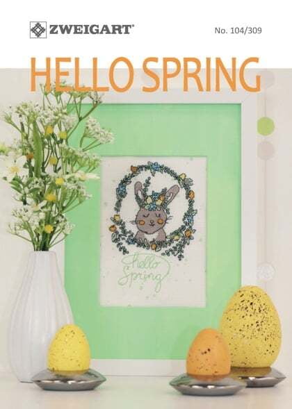 Zweigart - Libretto di Schemi a Punto Croce Hello Spring