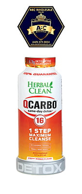 HERBAL CLEAN 160Z Q CARBO DETOX