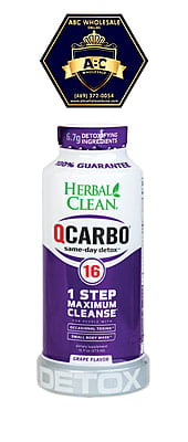 HERBAL CLEAN 160Z Q CARBO DETOX