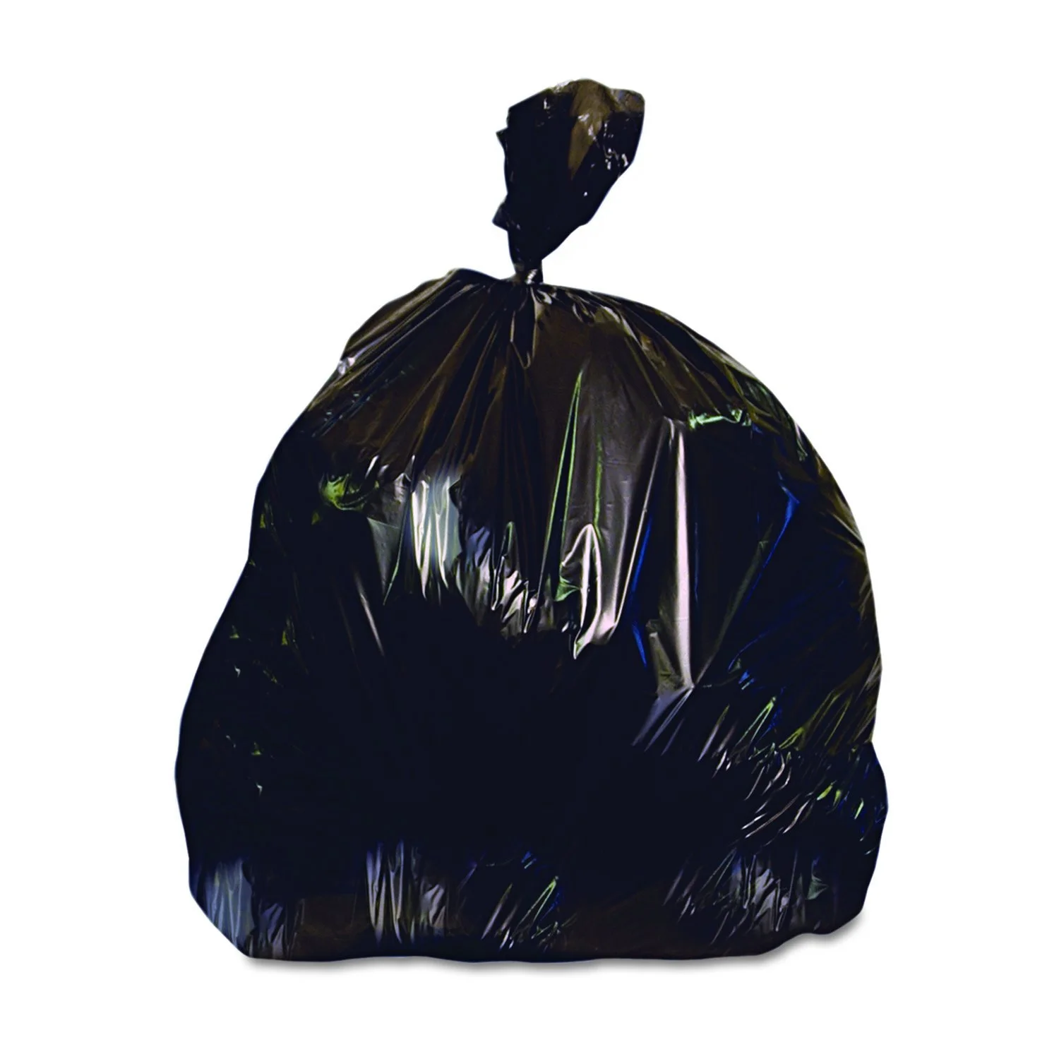Heritage X8647QK Low-Density Repro Can Liner, 56 gal, 2 mil, 43 x 47, Black (Case of 100)