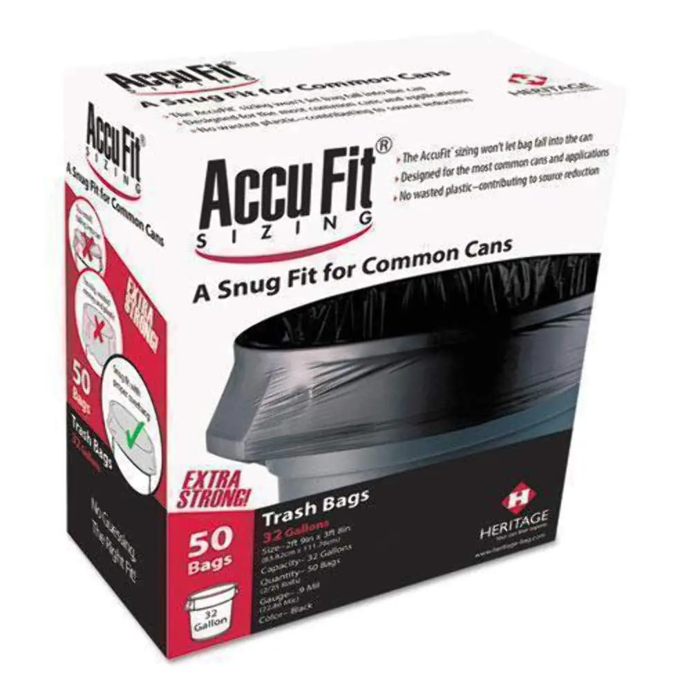 Heritage RePrime AccuFit 44-gal Can Liners