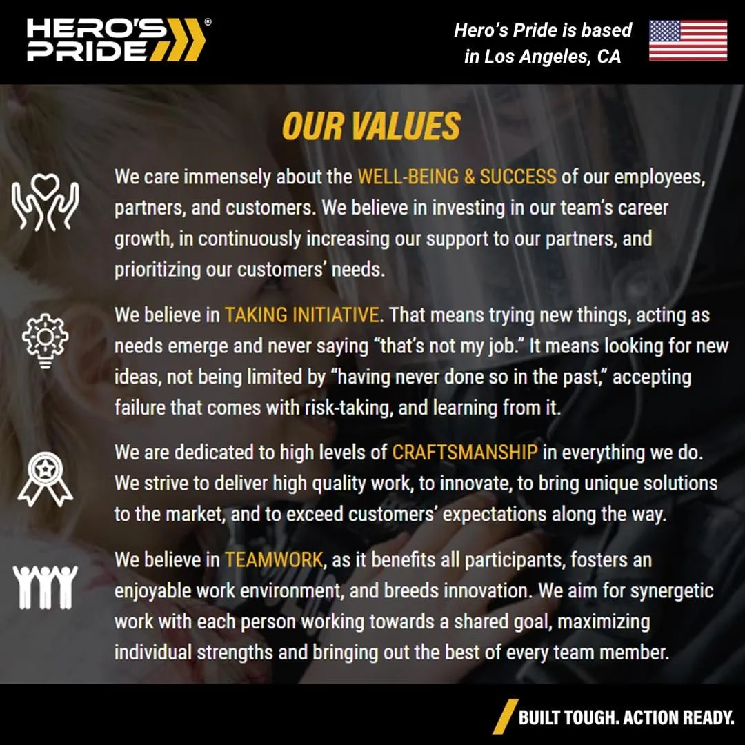 HERO'S PRIDE Deluxe AirTek Triple Glove Pouch