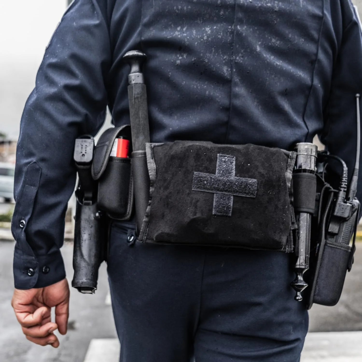 Hero's Pride Ballistic OC Pepper Spray Holder - Fits MK2 MK3 MK6 Canisters - Compatible with 2-1/4" Duty Belts