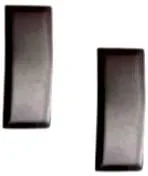 HERO'S PRIDE Rank Insignia - Coated Nickel Metal, Clutch-Back