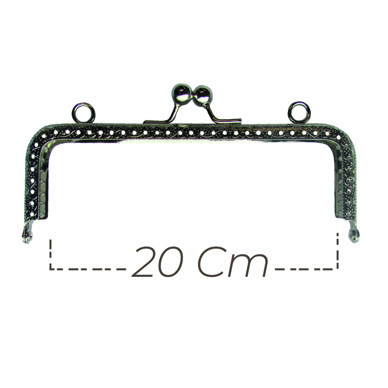 Herraje Metálico Cuadrado 20 cm Color Plateado paquete x 5 unidades Herraje Metálico Cuadrado 20 cm Color Plateado paquete x 5 unidades