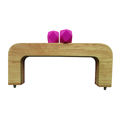 Herraje En Madera Con Bolas de Colores 20 cm Unidades