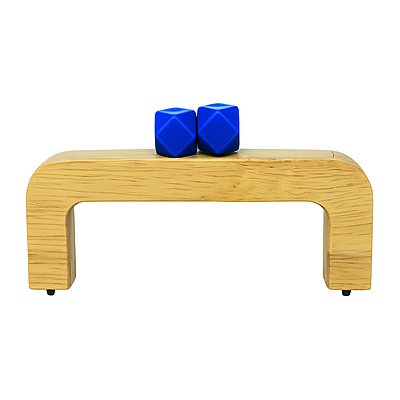 Herraje En Madera Con Bolas de Colores 20 cm Unidades