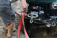 Hi-Lift 3" x15' Reflective Loop Recovery Strap STRP-315