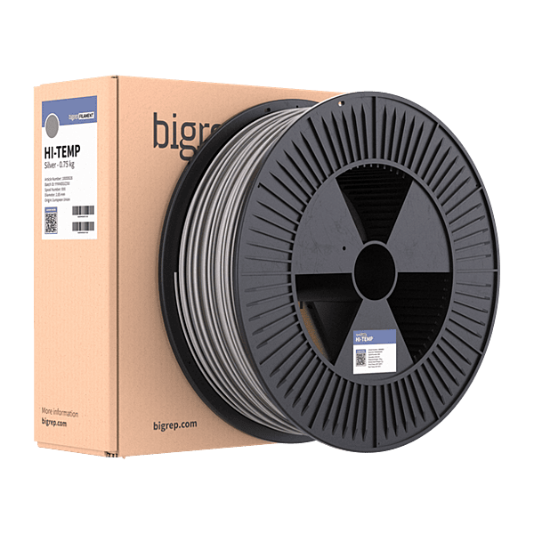 HI-TEMP - Industrial Filament - Silver - 0.75 kg
