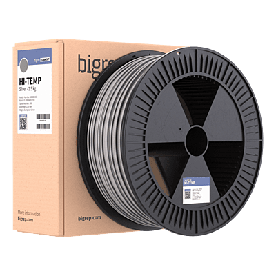 HI-TEMP - Industrial Filament  - Silver - 2.5 kg