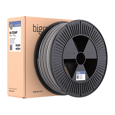 HI-TEMP - Industrial Filament - Silver - 4.5 kg