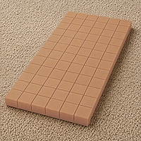 High Density Polystyrene Foam Blocks, 1008 Per Case, 1", 2" x 2"