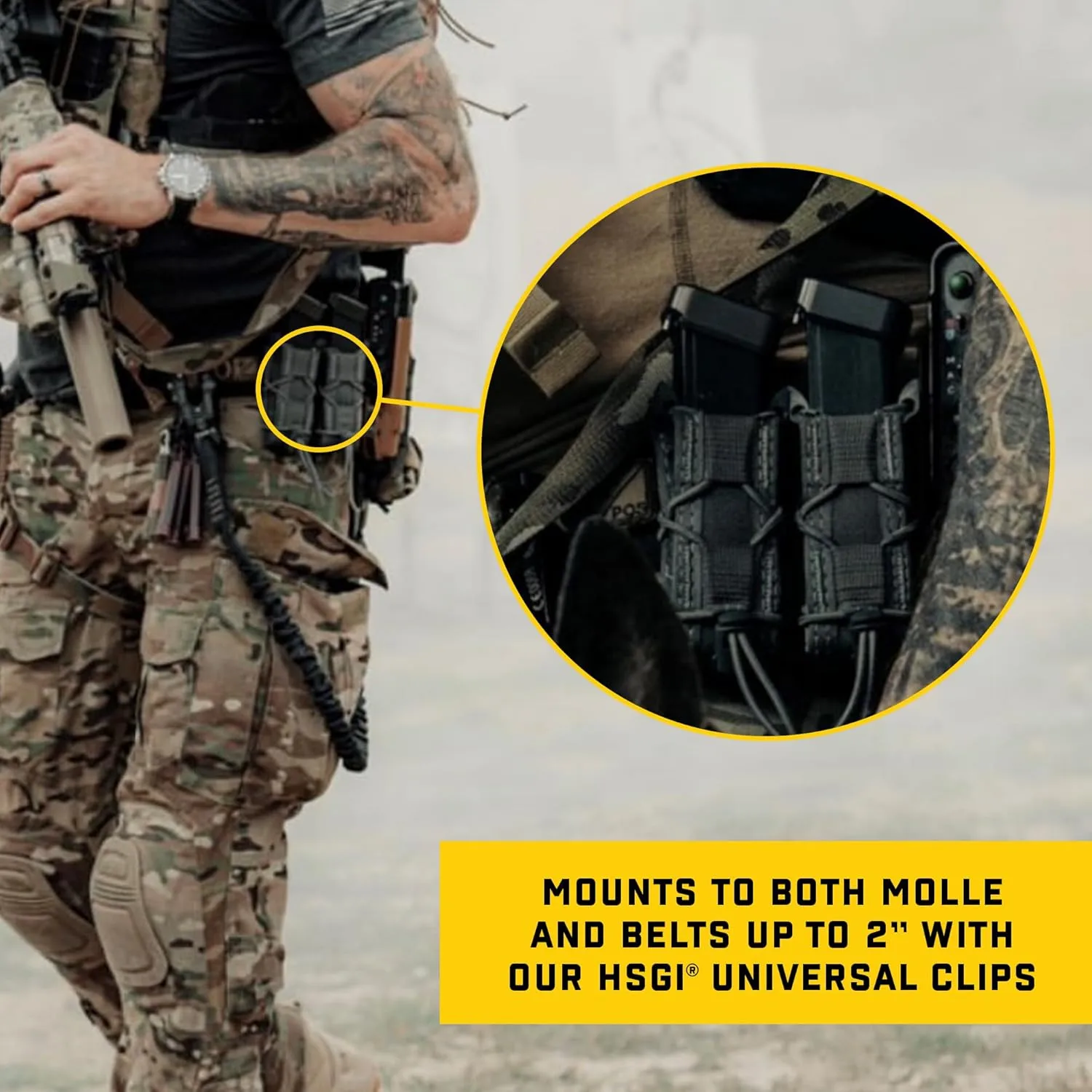 HIGH SPEED GEAR Extended Pistol Taco Universal Magazine Holster