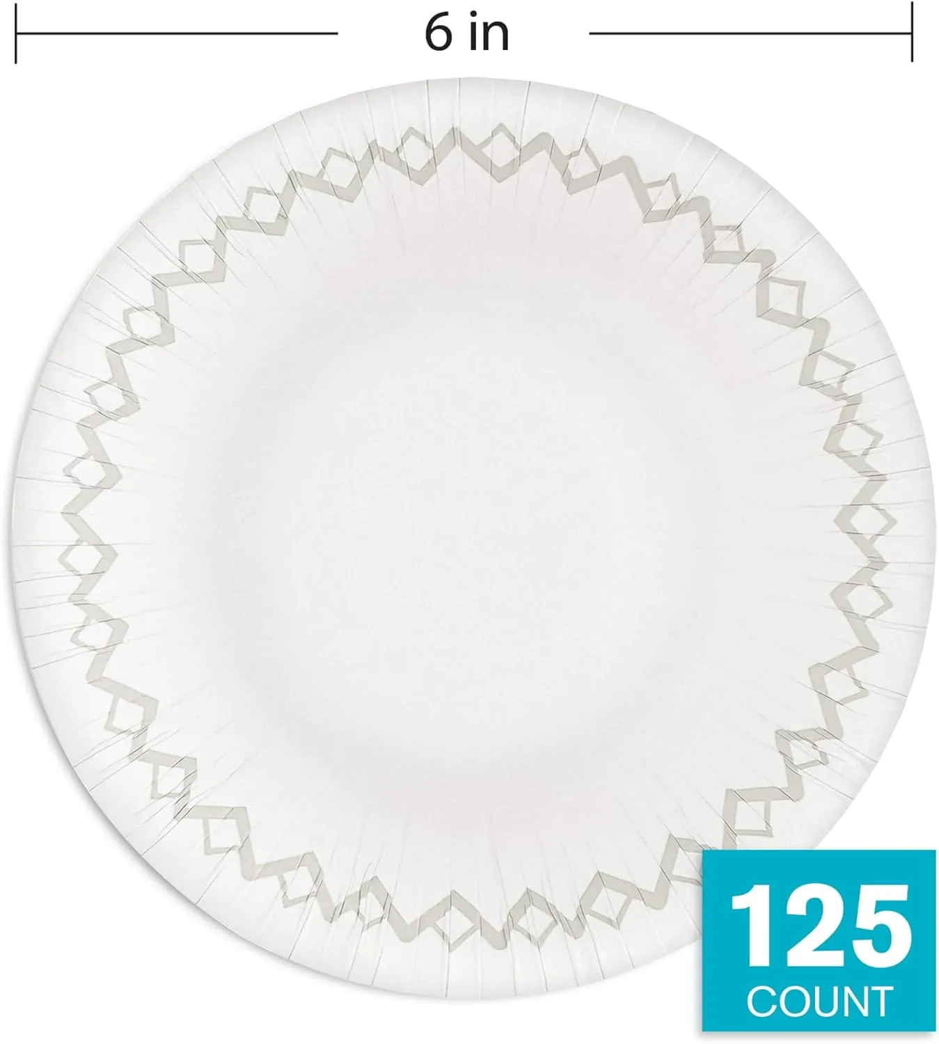 Highmark Disposable 6in. Bowls, 14.9 Oz., Pack Of 125, 11580