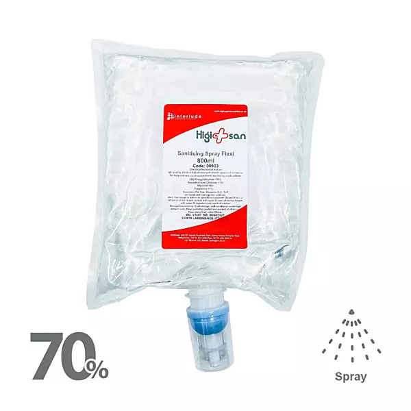 Higisan 70 Alcohol Flexi 800ML Gel Sanitiser