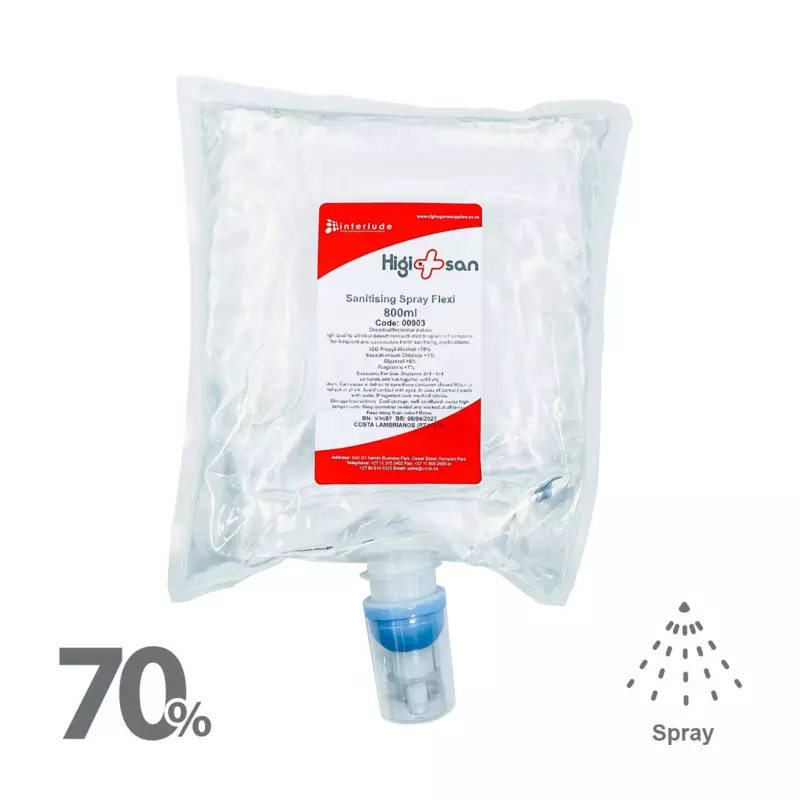Higisan 70 Alcohol Flexi 800ML Gel Sanitiser