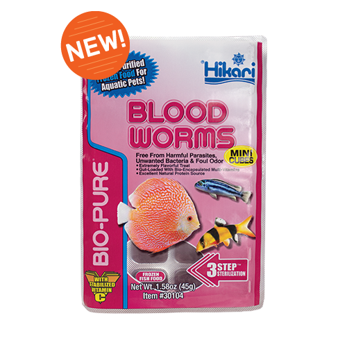 Hikari Bloodworm Mini Cube 1.58 oz