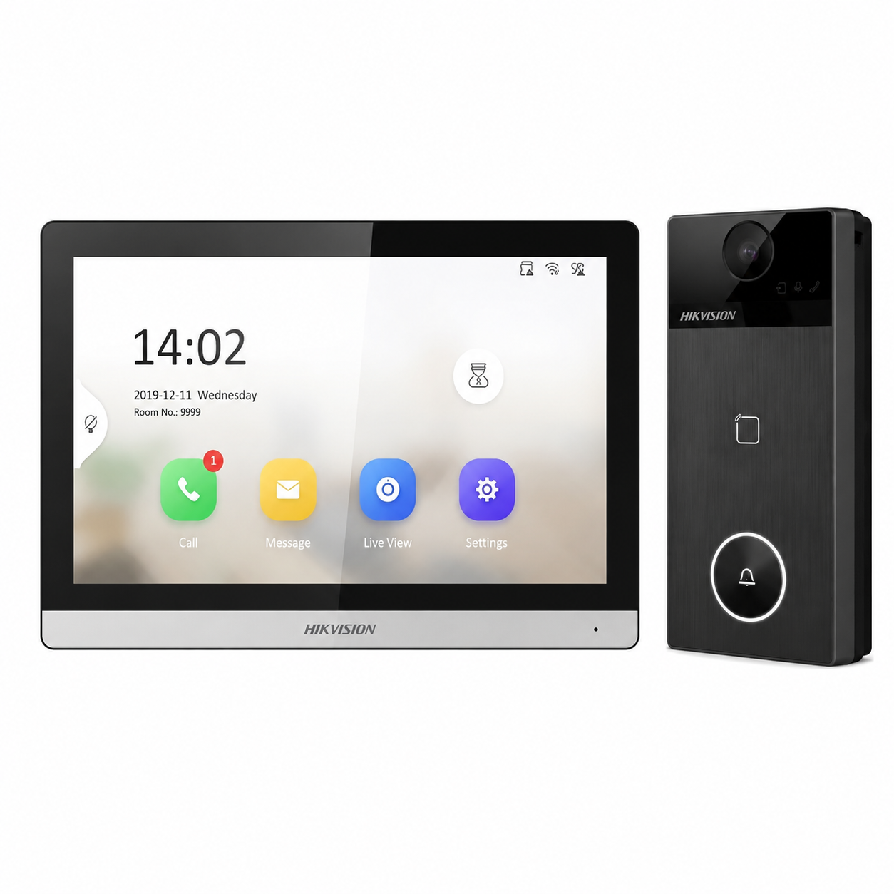 HIKVISION INTERCOM IP video intercom kit DS-KIS610-P