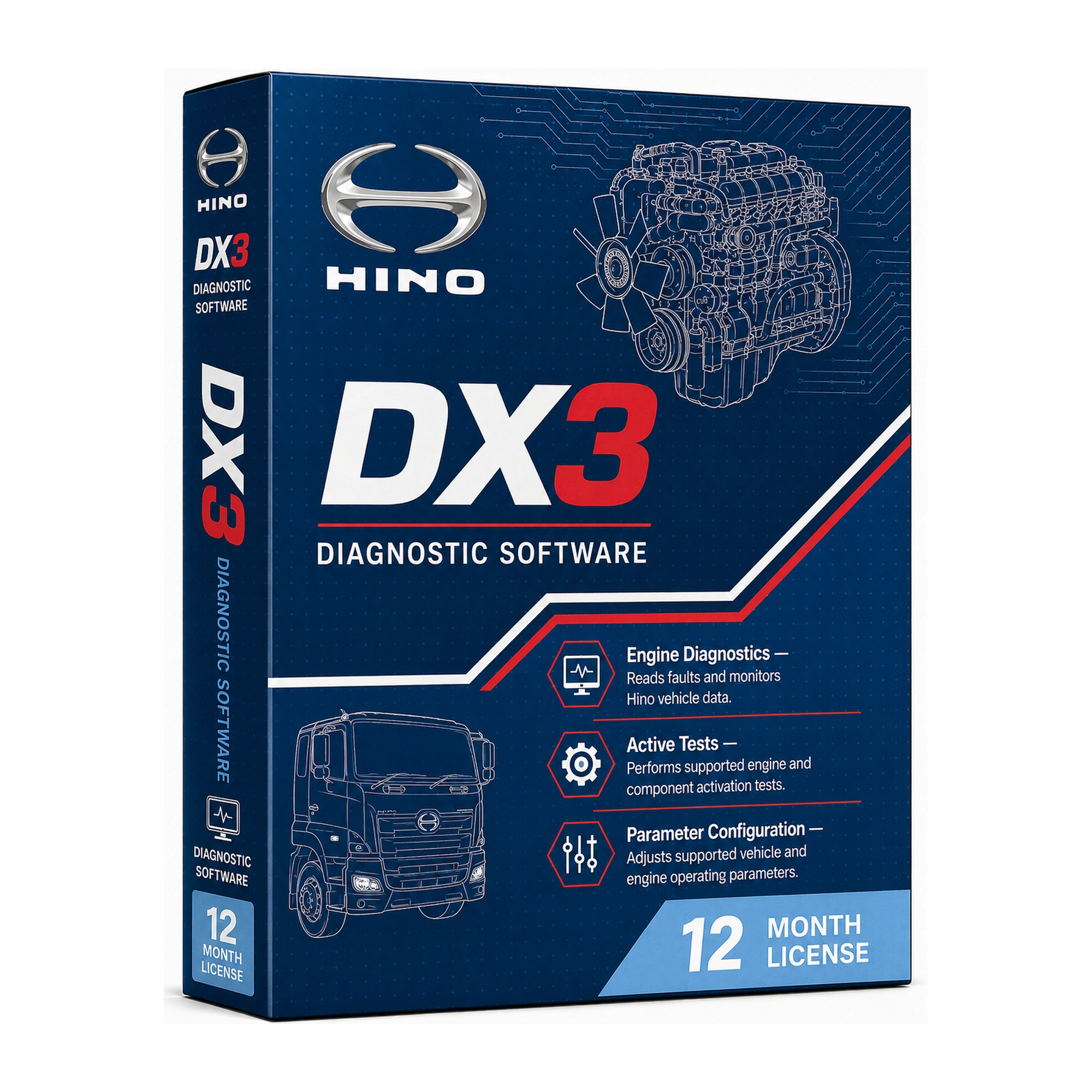 Hino DXIII Diagnostic Software License