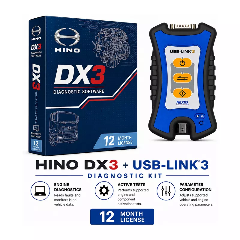 Hino Diagnostic Kit