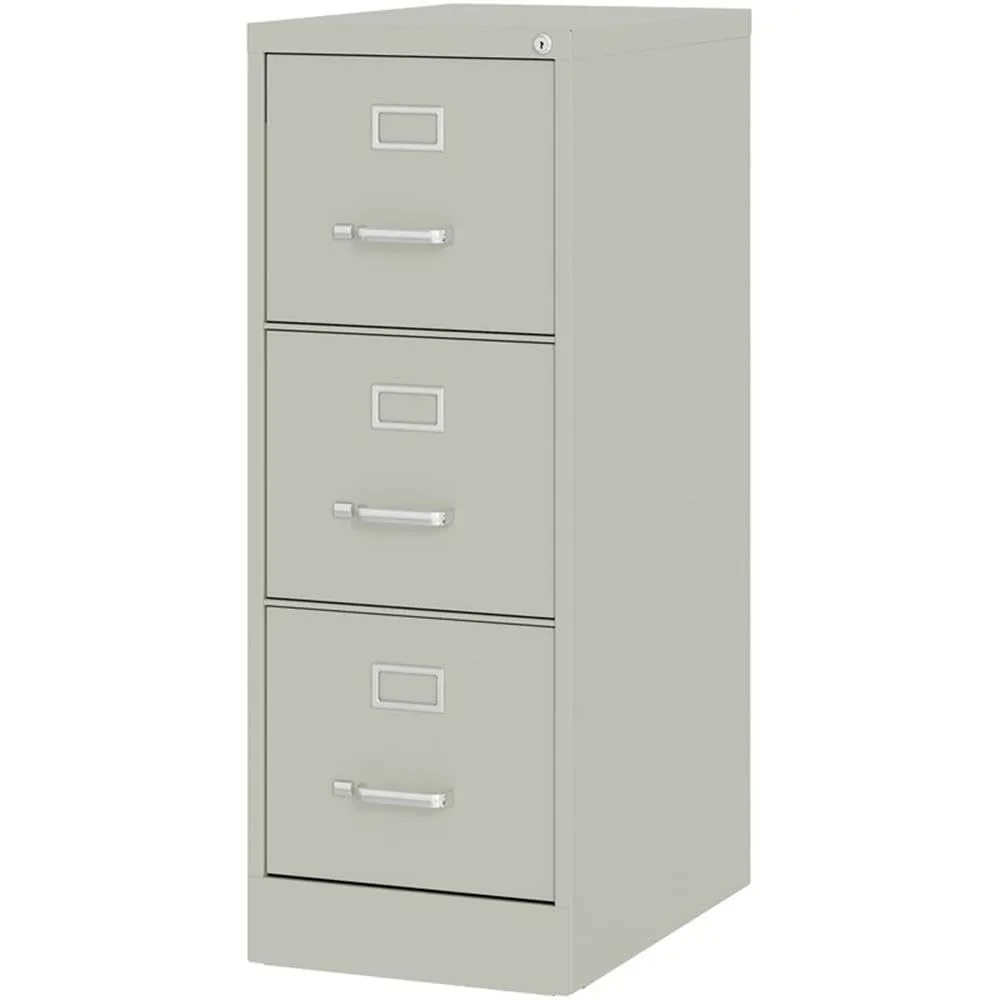 Hirsh Commercial Vertical 3-Drawer Metal File Cabinet