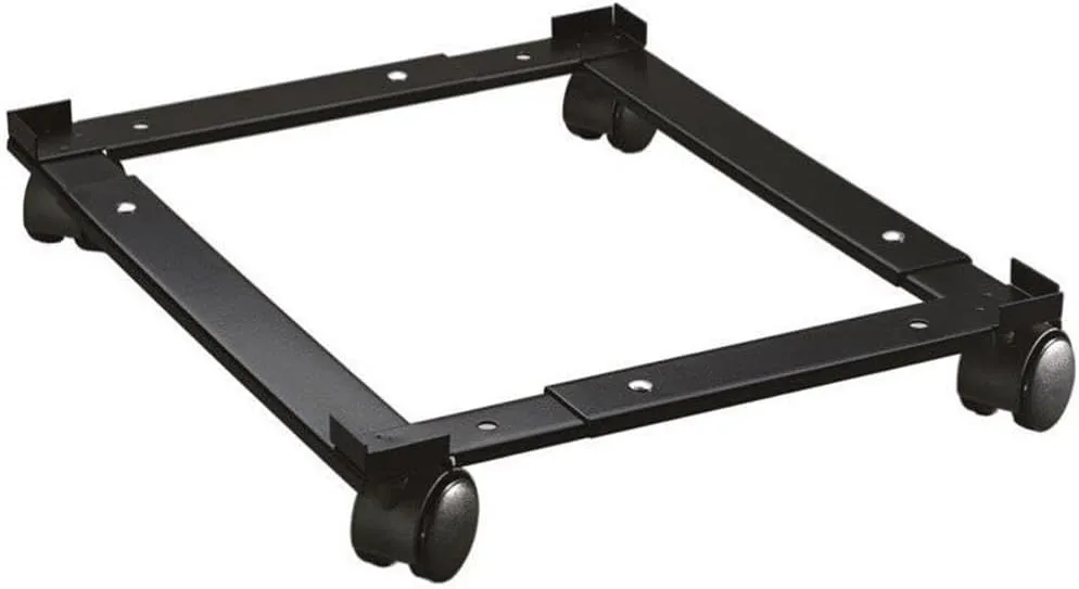 Hirsh Metal File Caddy Adjustable 18.00 in W x 26.50 in D Letter/Legal Black