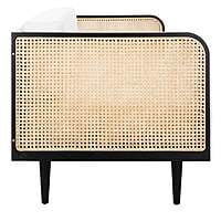 Jodhpur Rattan Sofa in Black - Three Seater Jodhpur Rattan Sofa in Black - Three Seater