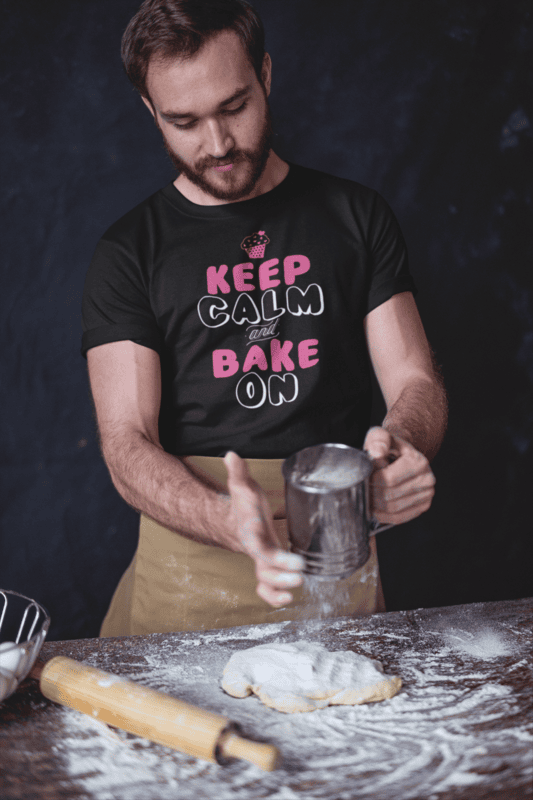 Keep Calm And Bake On T-shirt
