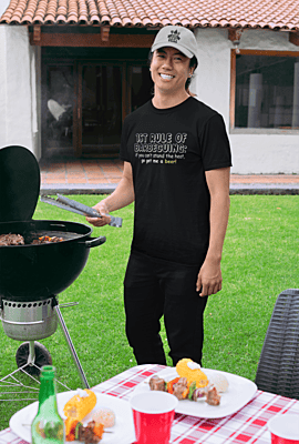1st Rule Of Barbecuing If you Can't Stand The Heat Go Get A beer T-shirt