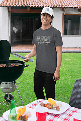 1st Rule Of Barbecuing If you Can't Stand The Heat Go Get A beer T-shirt