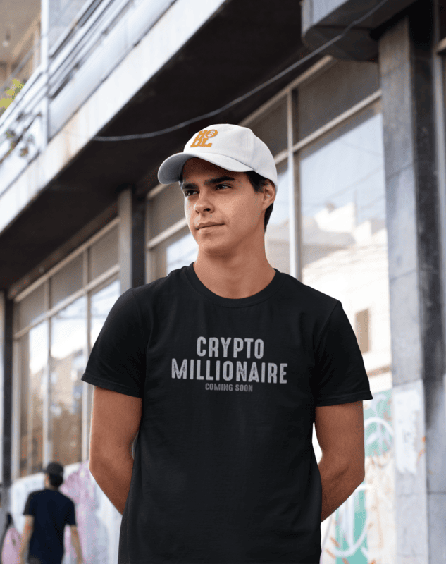 Crypto Millionaire Coming Soon T-shirt