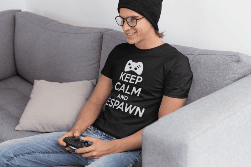 Keep Calm And Respawn T-shirt