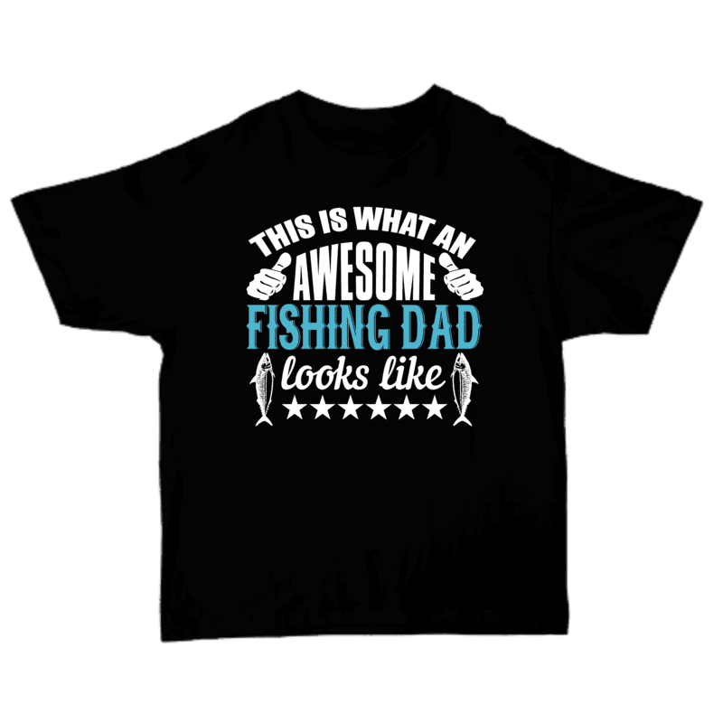 This Is What An Awesome Fishing Dad Looks Like T-shirt